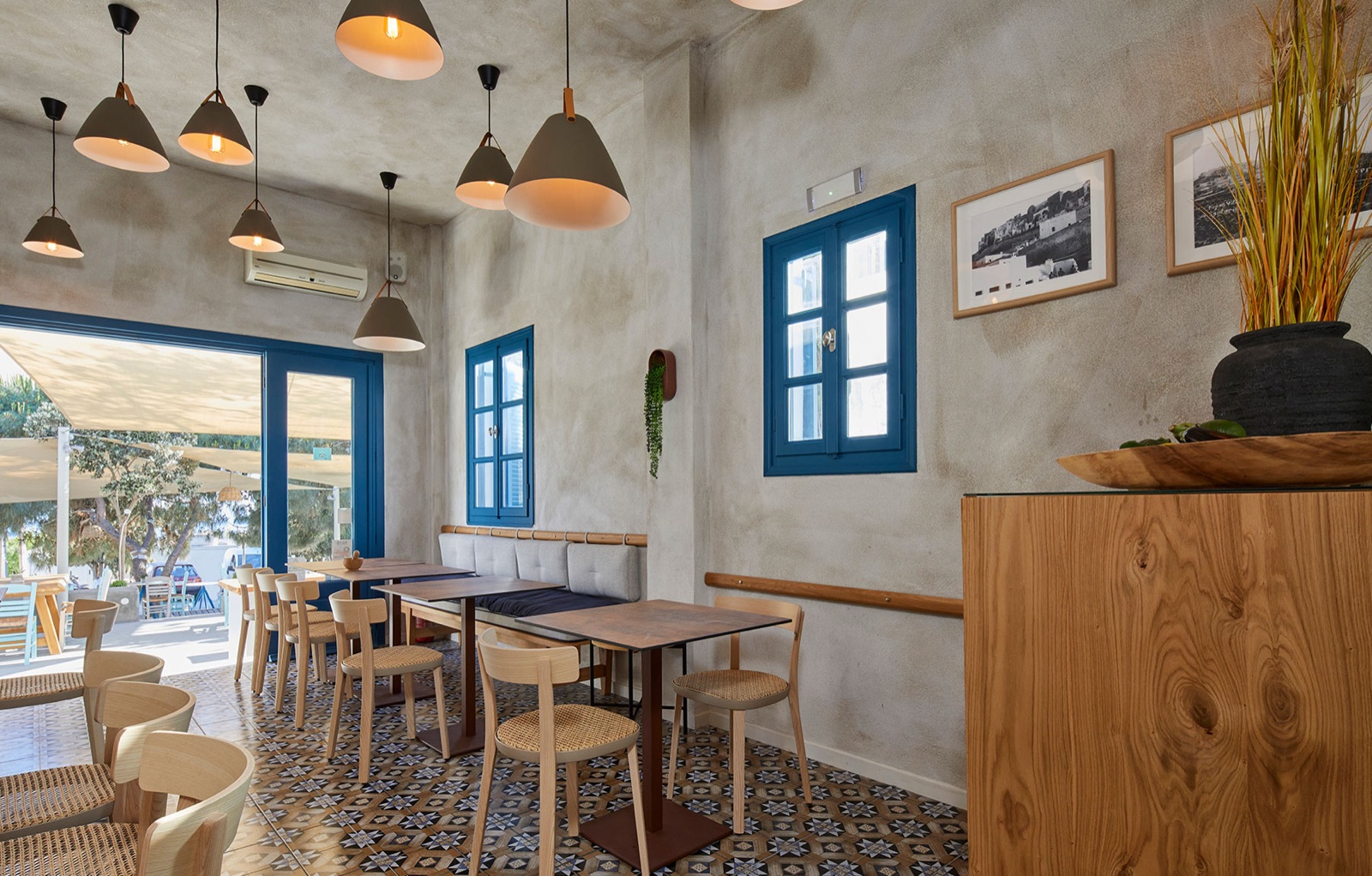 Kantouni - Pyrgos, Santorini'de Restoran